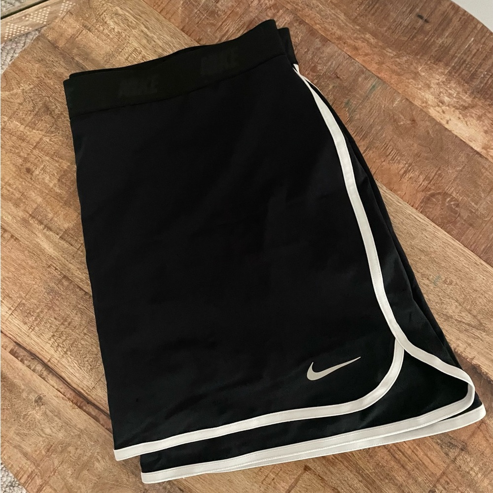 Nike Golf Black Athletic Skirt with White Trim